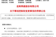 ai算命明日停牌！又一A股，筹划控制权变更